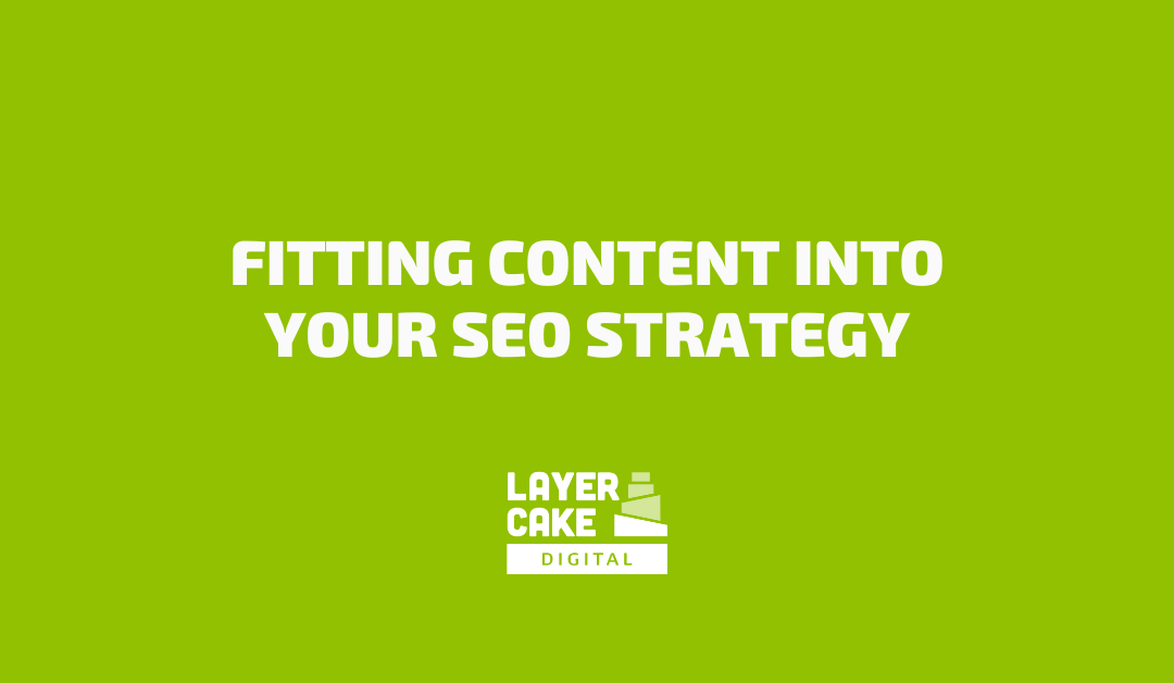 Fitting Content into your SEO Strategy